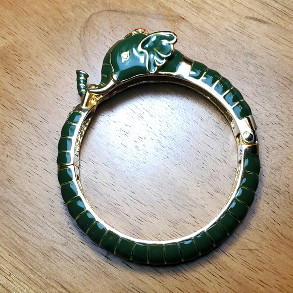Kenneth Jay Lane Jewelry - ‼️Vintage‼️Kenneth J. Lane Elephant Bracelet